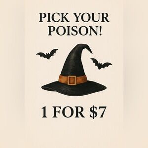 Pick your poison buy it now items